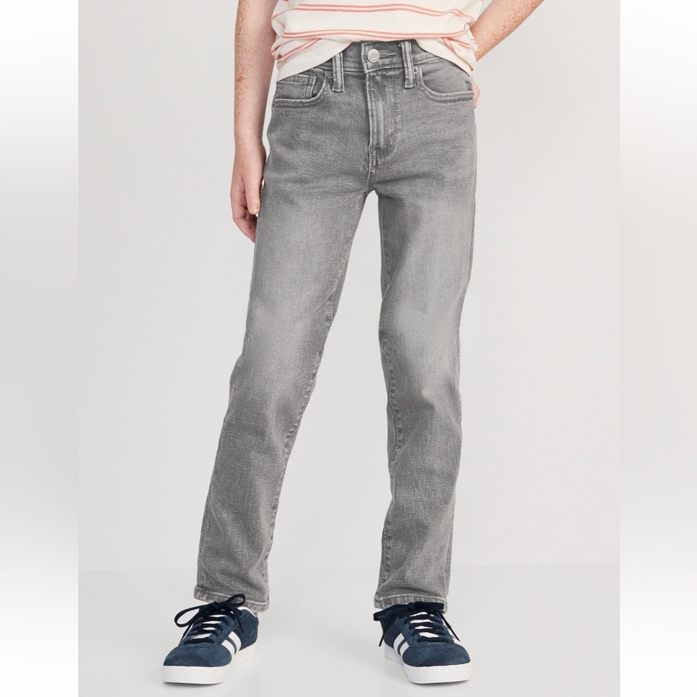 Old Navy Boys Gray Slim Jeans (Size 10)
